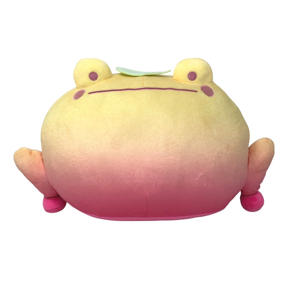 Rainylune Son‎ Peach Plush Pink Yellow Ombre Frog NWT Kawaii Pillow Rainy Lune